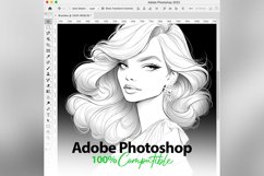 60 Procreate Gatsby Style Stamp Brushes Product Image 8