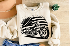 USA Bike Svg Design | Svg Cut Files | Shirt Svg Product Image 2