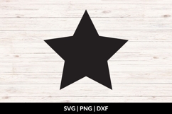 Star Silhouette SVG Product Image 1