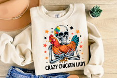 Crazy Chicken Lady Svg | Svg Cut File | Shirt Svg Product Image 2