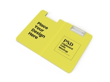 Opened Clipboard Folio Mockup Template Photoshop Product Image 2