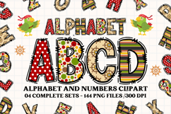 Pirates Alphabet png clipart, pirates letters doodle Product Image 1
