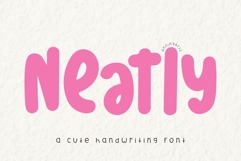 Neatly - Cute Handwritten Font Product Image 1