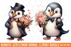 Romatic Gentleman Animal clipart Product Image 1