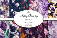 Floral Digital Patterns | Seamless Paper | Abstract Paper Product Image 1