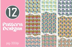 Scalloped Retro Pattern Bundle Product Image 1