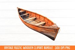 Vintage Rustic Wooden Clipart Product Image 1