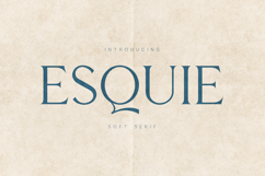 Esque Soft Elegant Serif Font Product Image 1