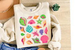 Seashells Svg | Svg Files for Cricut | Shirt Svg Product Image 2