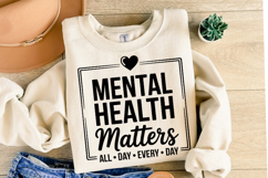 Mental Health Matters Svg | Svg Cut Files | Shirt Svg Product Image 2