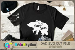 Papa Bear Svg, Father's Day Svg, Dad Svg, Bear Svg Product Image 3