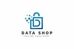 Data Shop D Letter Logo Product Image 1