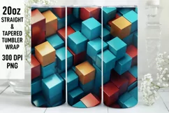 3D Tumbler Sublimation Wrap | 3D Tumbler wrap Product Image 1