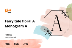 Fairy Tale Floral Monogram Product Image 1