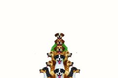 Merry Dogmas, Sublimation Digital Download, Dog Christmas Product Image 2