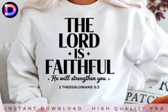 The Lord Is Faithful He Will Strengthen You | 2 Thessalonian Product Image 1