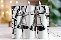 Christmas Bells Tumbler Wrap | Christmas Wrap Product Image 1