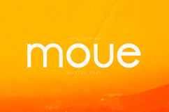 Moue Bold Rounded Display Font Product Image 1