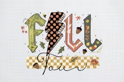 Fall Autumn fill tour-01 sublimation PNG CLIPART Product Image 2
