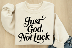 Just God SVG Product Image 1