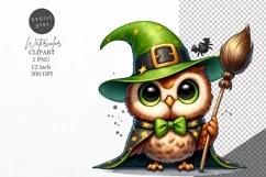 Halloween clipart, Owl clipart, Autumn clipart Product Image 1