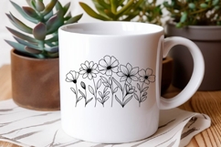 Flower Svg, Wildflower Svg, Flowers Svg Product Image 7