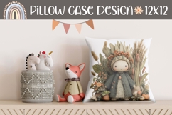 Fall Pillow Template, Farm Pillow, Thanksgiving Pillow Product Image 1