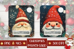 Christmas Gnome Money Card, Christmas Gnome Gift Cards Product Image 1