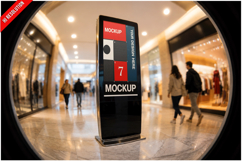 Digital Signage Totem In A Shopping Product Image 1
