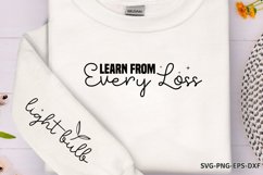 Learn from every loss light bulb Sleeve SVG PNG Product Image 2