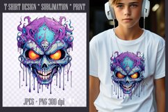 Halloween Skull design PNG/JPEG Product Image 1