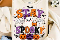 Stay Spooky Cute Ghost Halloween PNG Product Image 1