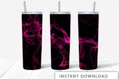 Pink Smoke 20 Oz Skinny Tumbler Product Image 1