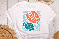 20 Ocean Clipart Bundle, Sea Animals PNG Product Image 8