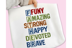 Father's Day PNG Bundle, Faux Yarn Dad PNG Bundle, Best Dad Product Image 10