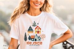 Rejoice For We Are So Blessed Christmas PNG Product Image 1