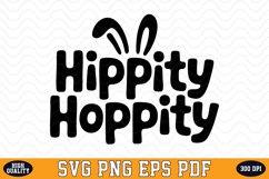 Hippity Hoppity SVG Design | SVG Cut files Product Image 1