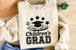 Children&#039;s Grad svg | Graduation Svg | Shirt Svg Product Image 2
