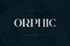 Orphic Serif Font Elegant Organic Modern Product Image 1