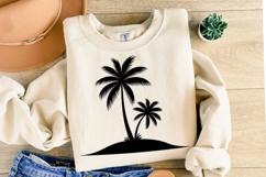 Palm Trees svg | Summer Svg | Svg Cut Files Product Image 2