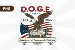 Eagle Patriotic 2025 4th of July PNG Sublimation Design Product Image 1