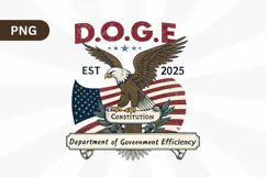 Eagle Patriotic 2025 4th of July PNG Sublimation Design Product Image 1