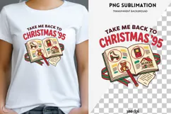 90's Christmas png design for T-shirts Product Image 1