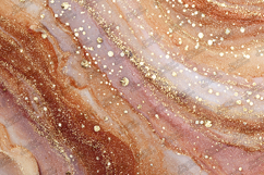 Rose Gold Marble Sparkle Glitter Background Texture Product Image 1