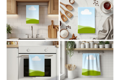 Kitchen Towel Mockup Bundle Product Image 2