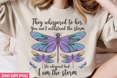 They whispered to her PNG, Dragonfly Sublimation PNG Product Image 2