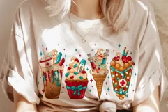 Nurse Life Dessert Sublimation Design PNG, Sweets T Shirt Product Image 2