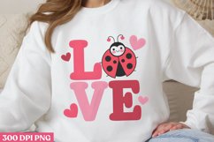 Love PNG,Cute Kids Valentines Day Retro PNG Product Image 1