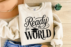 Ready for the world svg | Graduation Svg | Shirt Svg Product Image 2