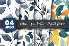 Colorful Chevron Pattern Digital Paper Product Image 1